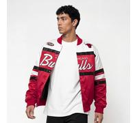 NBA Chicago Bulls Team Color Head Coach Light Weight Satin Jacket rouge S