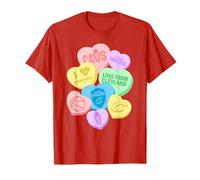 NBA Cleveland Cavaliers Saint-Valentin Candy Hearts T-Shirt