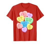 NBA Dallas Mavericks Saint-Valentin Candy Hearts T-Shirt