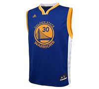 Outerstuff NBA Golden State Warriors Curry S # 30 garçons 8-20 Réplique Road Jersey, Enfant, Bleu