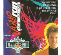 nba jam session (CD Compilation, 16 Tracks) Eric B. & Rakim - Don't Sweat The Technique / Barrington Levy - Work / Jodeci - Gimme All You Got / Front Page - It's Gonna Happen One Day / Vincent Bostic - We Got It Goin' On etc..