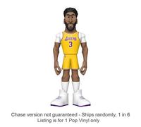 Funko – Figurine vinyle articulée 12" NBA Lakers Anthony Davis – Chase 1/6 – Produit officiel