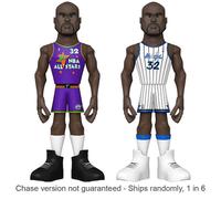 NBA Legends : Magic Shaquille O'Neal en vinyle à collectionner Gold Chase expédi