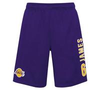 NBA Los Angeles Lakers Lebron James #6 Short de basket-ball Violet, lilas, XL