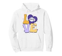 NBA Los Angeles Lakers Valentine's Day Love Sweat à Capuche