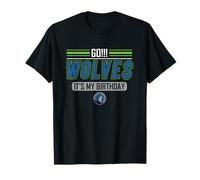 NBA Minnesota Timberwolves Go ES ist Mein Geburtstag Wolves Logo T-Shirt