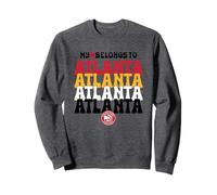 NBA My Heart Belongs to The Atlanta Wave Logo Stack Sweatshirt