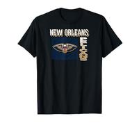 NBA - New Orleans Pelicans Scribble Square Noir T-Shirt