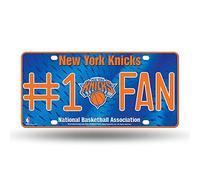 NBA New York Knicks # 1 Fan étiquette en métal