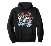 NBA Oklahoma City Thunder 4th of July Red White & Ballin' Sweat à Capuche