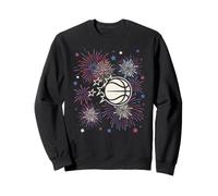 NBA Orlando Magic 4th of July Team Logo and Fireworks Sweatshirt