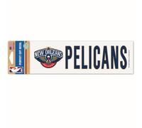 Nba Perfect Cut Autocollant 8x25cm New Orleans Pelicans