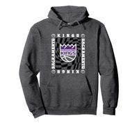 NBA Sacramento Kings Damier rétro Sweat à Capuche