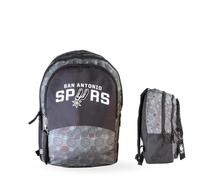 NBA San Antonio Spurs - Sac à Dos Scolaire | Gris/Noir · 2 compartiments · Garçon