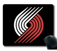 NBA Team Logos Portland Trailblazers Rectangle Mouse Pad by eeMuse