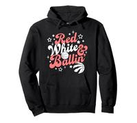 NBA Toronto Raptors 4th of July Red White & Ballin' Sweat à Capuche