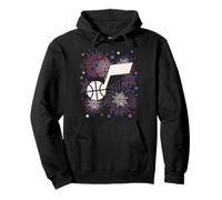 NBA Utah Jazz 4th of July Team Logo and Fireworks Sweat à Capuche