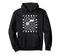 NBA Utah Jazz Retro Damier Wave Sweat à Capuche