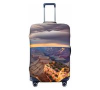NBAGHPQ Beauty Grand Canyon Housse de protection élastique double face pour valise Motif Grand Canyon, Noir , S