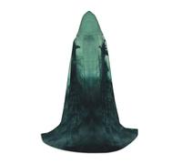 NBAGHPQ Cape à capuche inspirée de la sorcière de la mer pour carnavals, cosplay, festival, événements en plein air, vêtements de mode