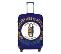 NBAGHPQ Housse de protection élastique double face avec drapeau de l'État du Kentucky, Noir , XL