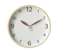 NBAKXXCO Horloges murales Montre Suspendue silencieuse rétro de Style Bois, alimentée par Batterie, for Salon