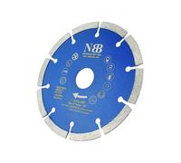NBB Disque de coupe diamant avec segment durable de 8 mm Disque diamant universel Coupe à sec pour marbre granit brique céramique béton pierre à usage général (1,125 x 22,23 mm)