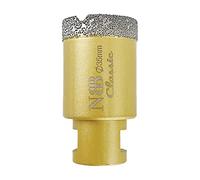 NBB forets diamant brasé avec M14, type d'or classique, pour le forage à sec ou humide de manière professionnelle sur porcelaine, céramique, carrelage, granit, marbre,pour meuleuse d'angle (1, 35mm)