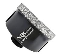 NBB forets diamant brasé sous vide avec M14, pour le forage à sec ou humide de manière professionnelle sur porcelaine dure, céramique, carrelage, granit, marbre, pour meuleuse d'angle (85mm)