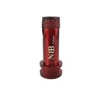 NBB forets diamant brasé sous vide avec M14, pour le forage à sec ou humide de manière professionnelle sur porcelaine dure, céramique, carrelage, granit, marbre, pour meuleuse d'angle(1,20mm)
