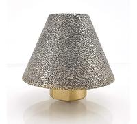 NBB Fraise à chanfreiner diamantée avec M14, pour le chanfreinage à sec ou humide de manière professionnelle sur porcelaine, céramique, carrelage, granit, marbre, pour le rognage de trous (1, CB20)