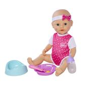 Simba Poupée New Born Baby Hungry – Vinyle, 5 pièces, cuillère magique, son, 38 cm, dès 2 ans