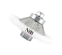 NBB Roue profilée diamantée avec guide et couverture plus grande fraises de chanfreins en diamant foret toupie pour profiler carreaux porcelaine céramique granit marbre pierre (Bevel E15)