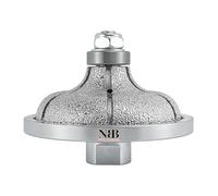NBB Roue profilée diamantée, fraise foret toupie diamant, Roue de profil diamant, mèche pour profiler carreaux porcelaine céramique granit marbre pierre, pour meuleuse d'angle(Ogee F30)
