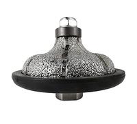 NBB Roue profilée diamantée, fraise foret toupie diamant, Roue de profil diamant, mèche pour profiler carreaux porcelaine céramique granit marbre pierre, pour meuleuse d'angle (F Ogee, F30)