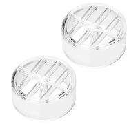 Nbbiww Lot de 2 protections de tube à bulles pour biOrb, couvercle en acrylique pour tube à bulles, accessoires transparents pour aquariums biOrb, empêche les objets, les poissons, les escargots, les