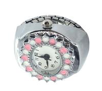 Nbbwwu Bague de Montre pour Femme de Haute précision | Horloge en précise pour Noël, Anniversaire, Saint-Valentin, fête des mères, collègues, Famille, Amis, Rose, Refer to Description, Unisexe