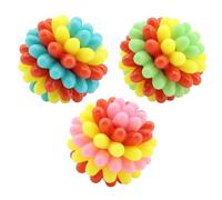 Nbbwwu Balles Jouet pour Chien - Jouet à Mâcher pour Chien Balles Ludiques | Jeux De Lancer Accessoires pour Chiots Exercice Races Petites Moyennes Grandes Dressage Enrichissement Contre L'Ennui