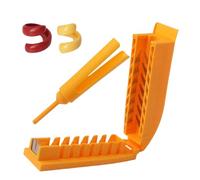 Nbbwwu Coupeur de Hot-Dog | Couteau Repliable pour Saucisses,Découpe Hot Dog Pliable pour Cuisine, Restaurant, Barbecue, Extérieur, Cuisson et Pique-Nique
