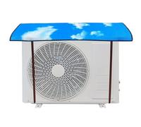 Nbbwwu Housse Pour Climatiseur Extérieur,Protection Anti-Vent Pour Défendre Les Unités Extérieures | Protection Pour Climatiseur Accessoires Pour Toutes Les Saisons Pliable Pour Maison Dortoir Hôtel
