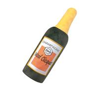 Nbbwwu Jouets à Coupin pour Chien - Jeu Interactif Bouteille De Vin - Jouet À Mâcher en Peluche,pour Mastication Jeu de Rapprochement Stimulation Mentale et Activité Physique