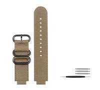 NBCNZCTSAS 16mm Fit for casio ga900 ga700 GA-110 GA-100 GA-120 Bracelet de montre respirant Fit for bracelet de montre en nylon Fit For G-SHOCK Bracelet for boucle en acier inoxydable(Khaki black buck