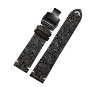 NBCNZCTSAS 20 22 mm Bracelet for Rolex Fit for Seiko Noir Vert Fit for Water Ghost Fit for Tissot Fit for Omega Fit for Bracelet de montre en cuir d'autruche Bracelets de montre for hommes et femmes(B