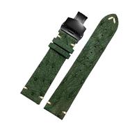 NBCNZCTSAS 20 22 mm Bracelet for Rolex Fit for Seiko Noir Vert Fit for Water Ghost Fit for Tissot Fit for Omega Fit for Bracelet de montre en cuir d'autruche Bracelets de montre for hommes et femmes(B