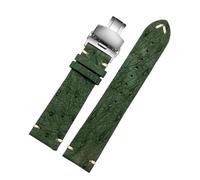 NBCNZCTSAS 20 22 mm Bracelet for Rolex Fit for Seiko Noir Vert Fit for Water Ghost Fit for Tissot Fit for Omega Fit for Bracelet de montre en cuir d'autruche Bracelets de montre for hommes et femmes(B