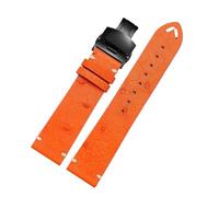 NBCNZCTSAS 20 22 mm Bracelet for Rolex Fit for Seiko Noir Vert Fit for Water Ghost Fit for Tissot Fit for Omega Fit for Bracelet de montre en cuir d'autruche Bracelets de montre for hommes et femmes(B
