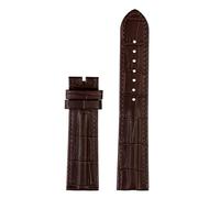 NBCNZCTSAS 20mm 22mm Bracelet de montre en cuir Rivet hommes Bracelet de remplacement Bracelet adapté for Hamilton kaki adapté for l'aviation H70605731/H32705521(Brown-no clasp,22mm)