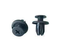 NBCNZCTSAS 20Pcs 10mm Clip de Fixation de Pare-Chocs Automatique Rivet Retenue Fit for KIA Fit for Audi Fit for Peugeot Fit for Mazda Fit for Renault Fit for Volkswagen Fit for Skoda Fit for Nissan Fi