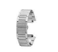 NBCNZCTSAS Ajustement for Casio GA-2100 GM2100 bracelet de montre Fit For G-SHOCK ferme chêne modifié chaîne de montre en acier raffiné bracelet en acier for hommes Bracelet(Silver)