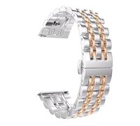 NBCNZCTSAS Ajustement for Samsung Galaxy Watch 3 41 45mm 46mm 42mm Ajustement for Gear S3 22mm 20mm Amazift Bracelet en Acier Inoxydable en métal Massif Bracelet(Silver tool,Galaxy3 45mm)